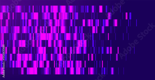 Genomic data visualization. Abstract DNA sequencing and genome mapping graphics. Scientific concept for medical research, biotechnology, and genetic testing. Vector illustration.