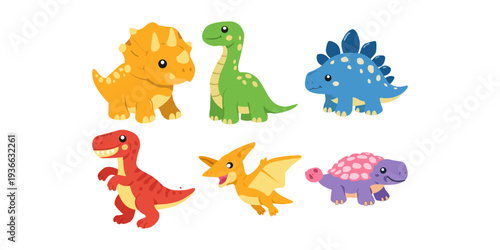 Illustration Dinosaur Plush Toy