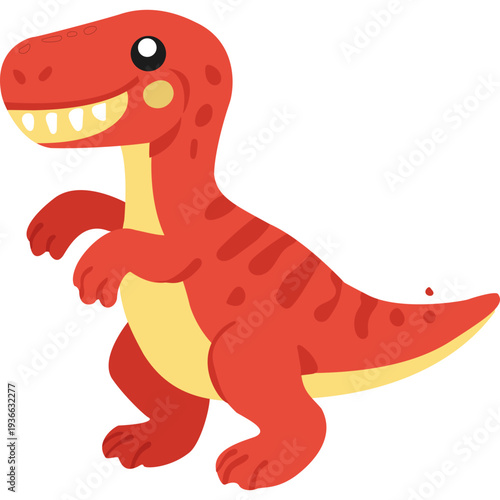 Illustration Dinosaur Plush Toy