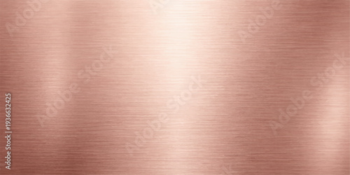 Abstract a polished copper metal texture, a versatile background for various design projects. Revealing the interplay of light and shadow on the surface.