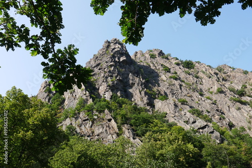 Felsiger Berg am Bodetal im Harz