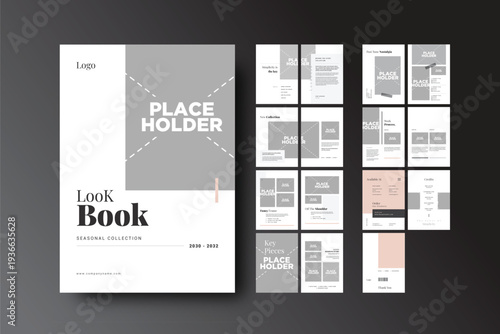 Look Book Layout