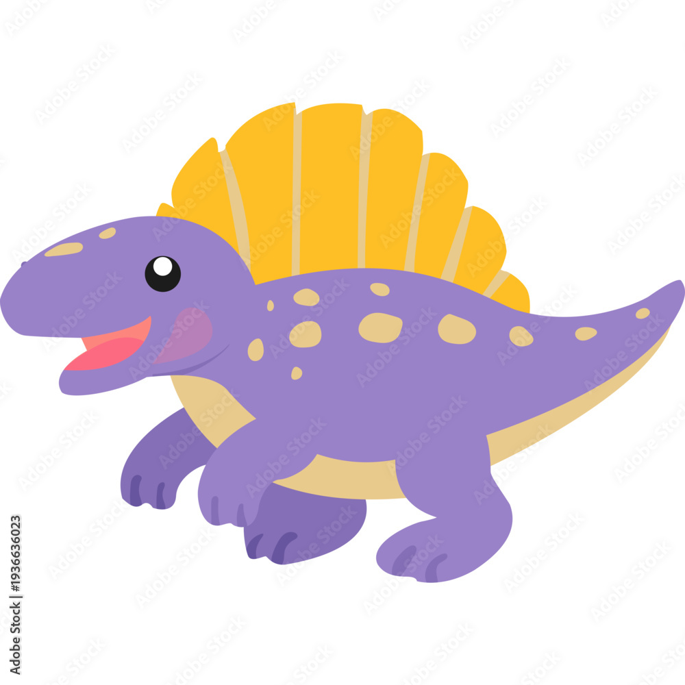 Obraz premium Illustration Dinosaur Plush Toy