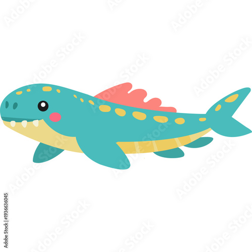 Illustration Dinosaur Plush Toy