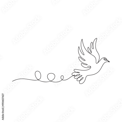 Minimalist line drawing of a woman checking her smartwatch