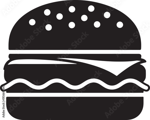 Burger vector icon