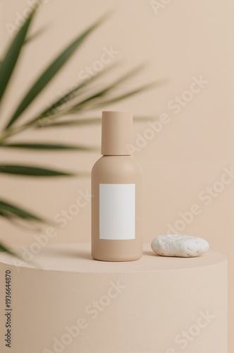 Empty Bottle Mockup