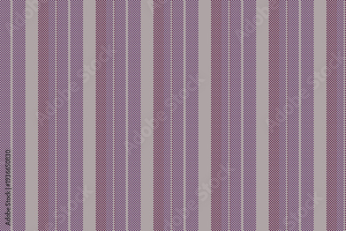 Contemporary stripe vector vertical, cover pattern fabric textile. Event texture lines background seamless in grey and purple colors.