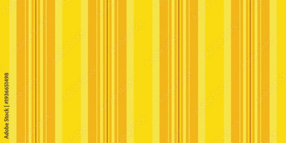 Obraz premium Lroud seamless fabric vertical, factory stripe texture vector. Tasic lines pattern textile background in bright and dark orange colors.