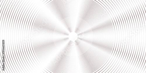 Abstract white background with red circle lines. Digital future technology concept. vektor