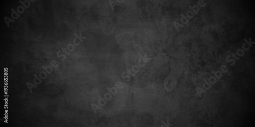 Dark black old wall paper grunge background. black blackboard and chalkboard texture. Dark black concrete wall texture element vintage grunge charcoal paint rough, distress backdrop background.
