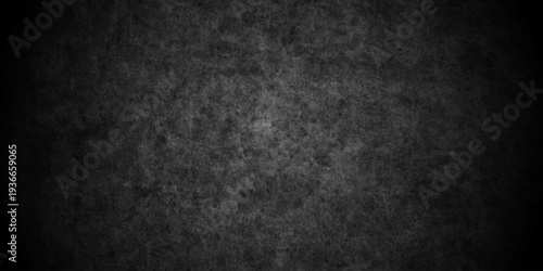 Dark black old wall paper grunge background. black blackboard and chalkboard texture. Dark black concrete wall texture element vintage grunge charcoal paint rough, distress backdrop background.