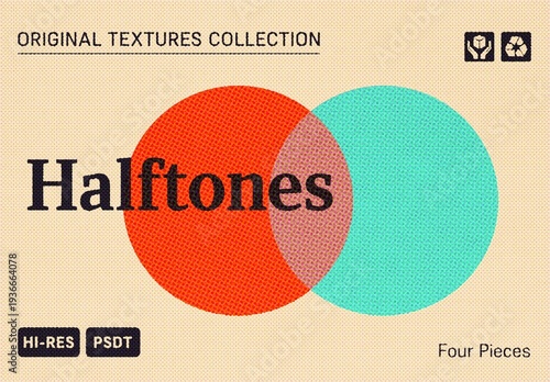 Vintage Halftone Textures