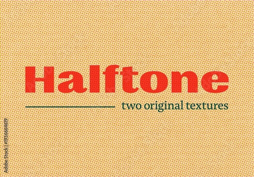 Vintage Halftone Brown Paper Textures