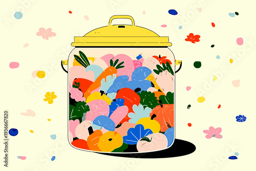 Sleek Compost Tumbler Rotating in Garden