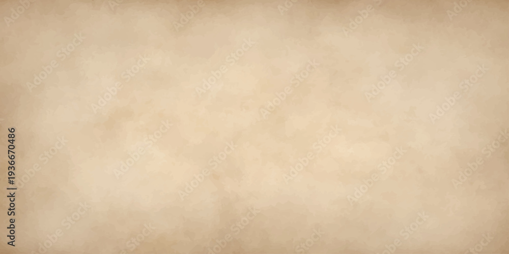 Obraz premium A blank antique parchment background with aged brown texture and a stained vintage paper pattern for a grungy retro design