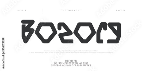 Bozoig, Creative digital sport Modern Future Italic Alphabet Font. Typography urban style fonts for technology, digital, movie logo italic style. vector illustration
