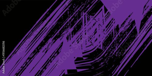 Black sports background design with purple abstract template. Sports players in various activities. Football, basketball, baseball, tennis, rugby, Eps 10.