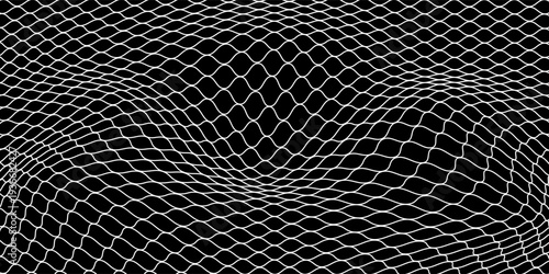 Mesh texture for fishing nets. Seamless pattern for sportswear or soccer goal, volleyball net, basketball hoop, hockey, athletics. vektor