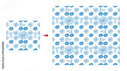 Chamomile or daisy flower. Botanical illustration. Good for cosmetics, medicine, treating, aromatherapy, nursing, package design, field bouquet. Hand drawn wild hay flowers. Seamless pattern