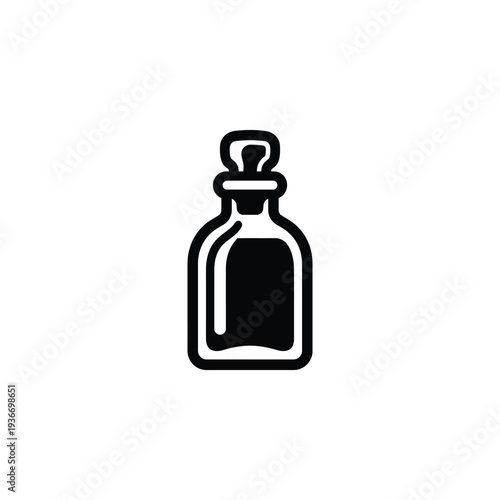 Aftershave Bottle Mascot Glyph