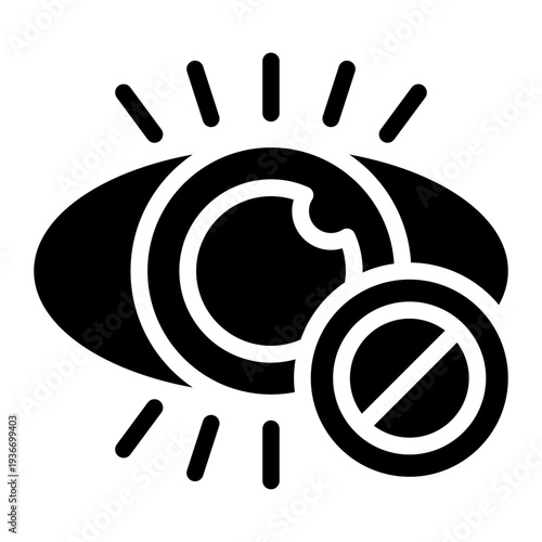 close eyes icon vector