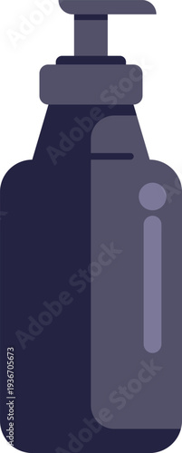 Pump bottle containing liquid for personal hygiene or cosmetic use