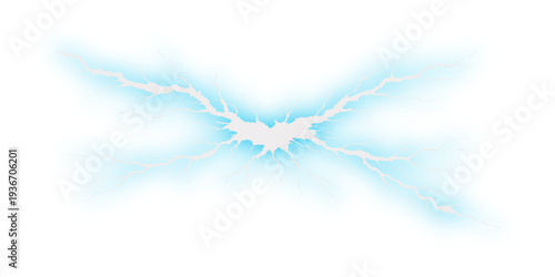 Abstract a dazzling display of an ethereal lightning bolt flashes across a crisp backdrop, showcasing raw power and the beauty of atmospheric phenomena.