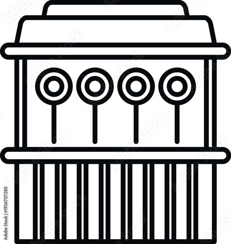 Industrial spinning machine creating yarn and thread in a factory environment