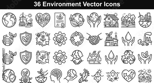 Industrial manufacturing icon set showing three dimensional modeling cnc machinery and circuit board design technology