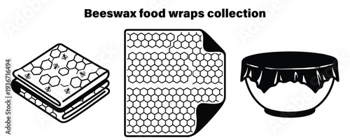 Beeswax food wraps for eco friendly kitchen storage solutions