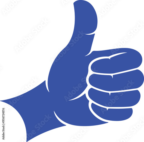 Thumbs up and down hand icon vector illustration