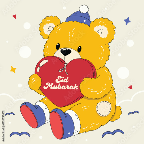 teddy bear with heart