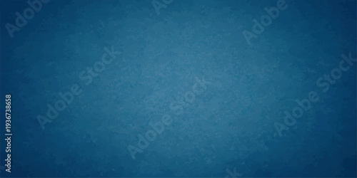 A dark blue grunge background with vintage paper texture and aged paint patterns provides a rough retro backdrop and artistic canvas design with ample copy space