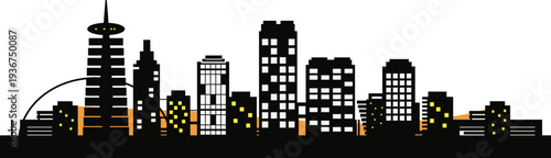 city skyline silhouette