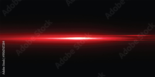 Digital art of an abstract red and black background featuring textured waves and bright energy rays with a glowing light flare in dark space