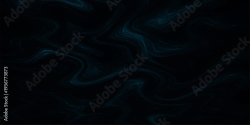 Abstract dark blue silk satin background with smooth flowing waves and soft fabric texture design