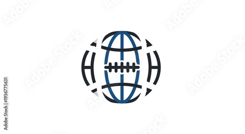 Global communication network with satellite transmission.