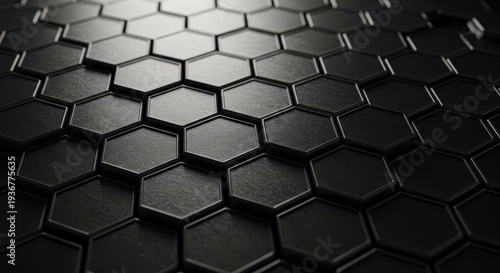 A stunning close-up of a perfectly aligned metallic honeycomb structure, gleaming surface details, showing complexity and modern design, steel, wallpaper, silver