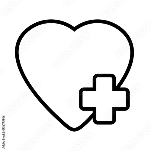 Medical icon vector. Healthcare Illustration sign. Medicine symbol or logo.