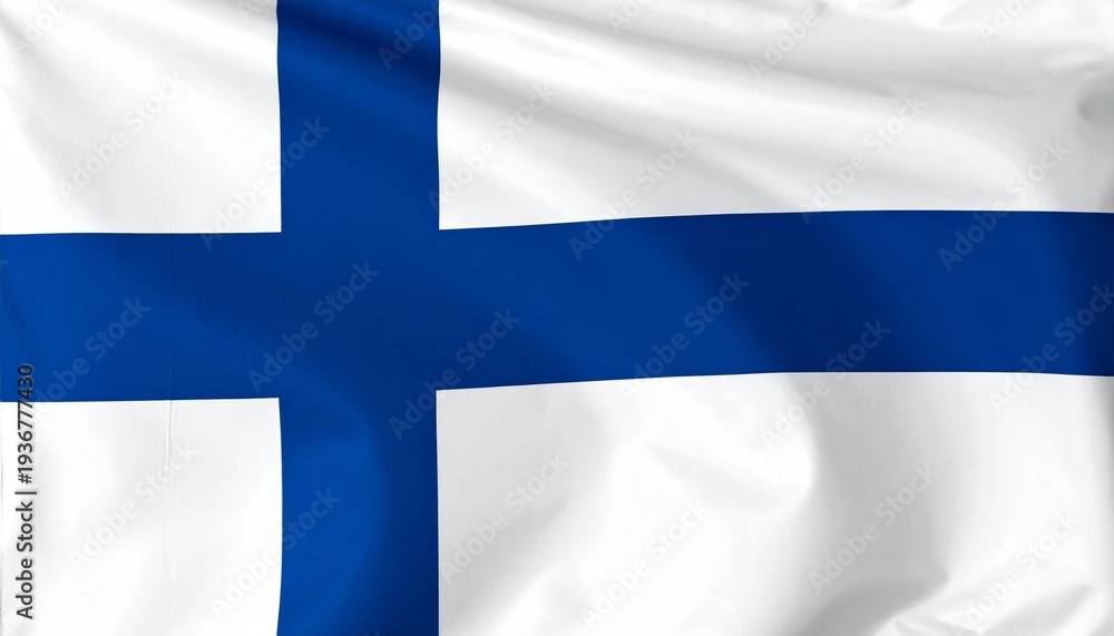 Obraz premium flag of Finland