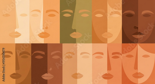 Vibrant illustration of diverse people engaging in creative activities like painting playing guitar and dancing together