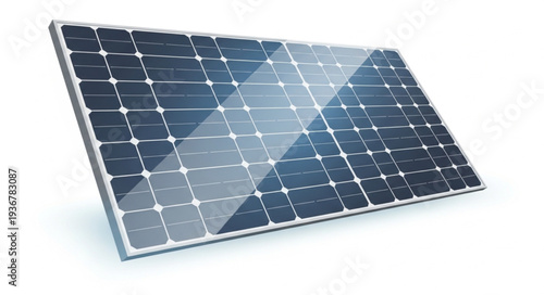 Solar Panel Array for Renewable Energy Generation.
