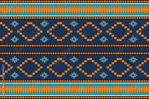 Decorative Sadu Digital Print for Rugs, Fabrics and Wall Covering