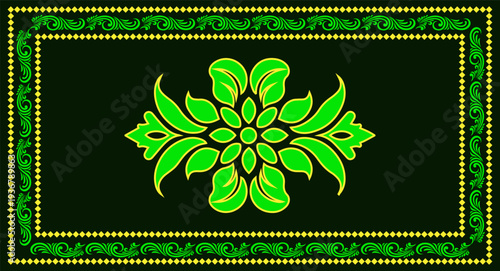 Cultural Sadu Ornament Digital Printing for Fashion and Home Styling