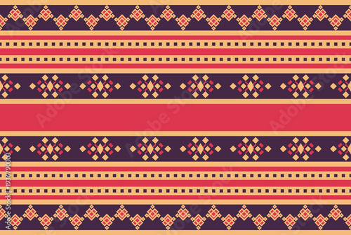 Artistic Sadu Pattern for Luxury Textile and Wallpaper Print