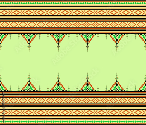 Exclusive Traditional Sadu Pattern for Premium Carpet and Clothing Line