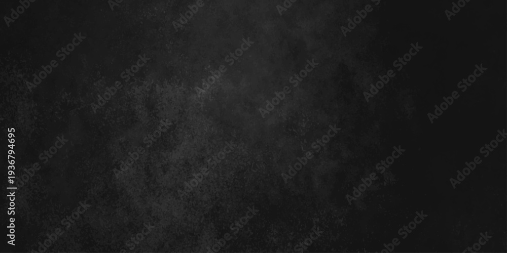 Obraz premium Abstract black gray wall textured background. Empty gray rusty stone or metal surface texture. Dark smoke texture. Black and white grunge wall. Light fog backgrounds. Cloud sky night. Slate surface.