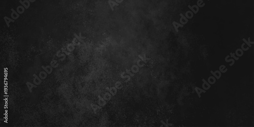 Abstract black gray wall textured background. Empty gray rusty stone or metal surface texture. Dark smoke texture. Black and white grunge wall. Light fog backgrounds. Cloud sky night. Slate surface.