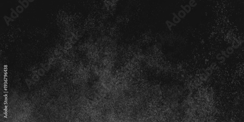 Abstract black gray wall textured background. Empty gray rusty stone or metal surface texture. Dark smoke texture. Black and white grunge wall. Light fog backgrounds. Cloud sky night. Slate surface.